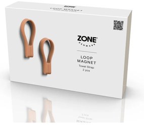 Bézs szilikon akasztó szett 2 db-os Loop – Zone