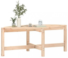 tömör fenyőfa dohányzóasztal 118 x 63 x 45 cm