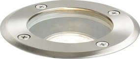 RENDL ORBU R süllyesztett lámpa rozsdamentes acél 230V GU10 15W IP67