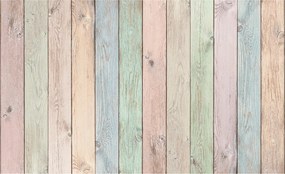 Tapéta Fa Fal Deszka Vinyl 416x254 Skandináv Minimalizmus +ragasztó