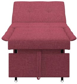 Kanapéágy Piros 194 x 67 x 37 cm szövet