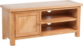 vidaXL tömör tölgyfa TV szekrény 103 x 36 x 46 cm