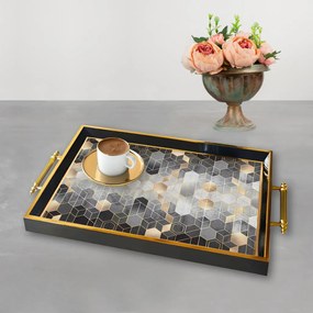 Üveg tálca, 38×24 cm – TPA9865