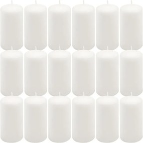 Gyertya készlet 11,5 cm Ø 6 cm 18 db fehér