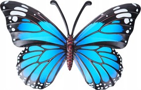 Kék Pillangó Dekoráció Kertbe Fém Dekoráció Fém Pillangó 40C