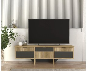 TV asztal/szekrény Polete TV (zafír antracit). 1108178