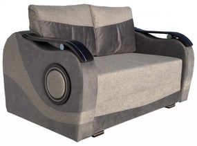 Rafi új 2-es (ágyazható) kanapé, v. Szürke-szürke