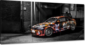 Vászonkép 120x60 Narancssárga Bmw