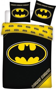 Batman Logo ágyneműhuzat 140×200cm, 70×90 cm