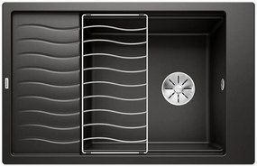 Blanco Elon XL 6 S gránit mosogató 78x50 cm fekete 525883