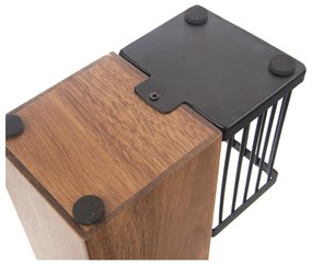 Rozsdamentes acél kés készlet tartóval 5 db-os – Orion