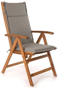 Textil ülőpárna 45 × 116 cm, szürke