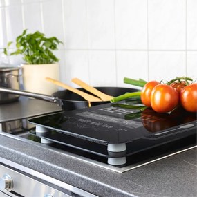 Edzett üveg tűzhely fedőlap szett 2 db-os 30x52 cm Bon Appetit – Wenko
