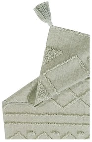 Világoszöld mosható kézi szövésű pamut szőnyeg 170x240 cm Tribu Olive – Lorena Canals