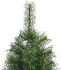 Műanyag Hajtogatós Karácsonyfa állvánnyal Zöld 120 cm PVC, acél