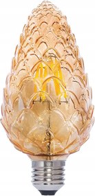 Dekoratív Led izzó E27 4W Meleg 2300K Amber Filament Dekoratív izzó