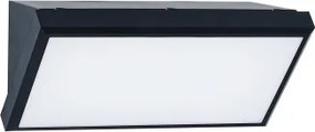 Brilagi-LED Fényerőszabályozható kültéri fali lámpa TRIANGLE 1xE27/6W/230V 2700-6500K IP65 fekete