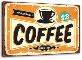 Gario Vászonkép Tábla kávéval Méret: 60 x 40 cm