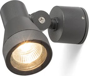 RENDL DIREZZA fali lámpa antracitszürke 230V GU10 35W IP54