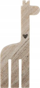 Bloomingville Camy Márvány Dekoráció Márvány Szobor Zsiráf