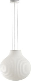 Faro Isabelle 400 függeszték, opálüveg, fehér, E27, 40 cm