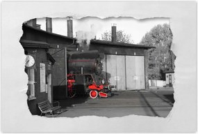 Poszterek 120x80 Gőzmozdony Ol 49-69