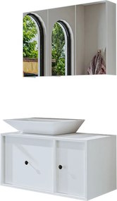 Mosdószekrény, 90 cm – TR283VLN1282