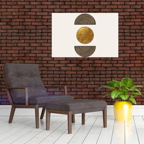 Kép - Arany dísz N⁰1 (90x60 cm)