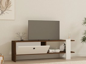 TV asztal/szekrény Dutudo (dió + fehér) . Akció -24%. 1095105