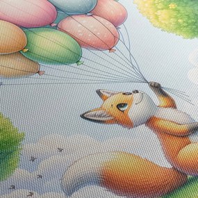 Kép – Boldog róka (90x60 cm)