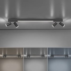 Paul Neuhaus 6121-13 - LED dimmelhető spotlámpa 4xLED/4W/230V + LED/9W+DO