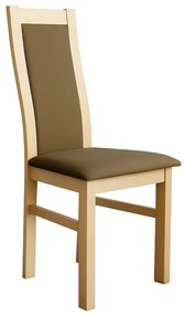 Étkezőszék ZOE tölgy/sötétbarna