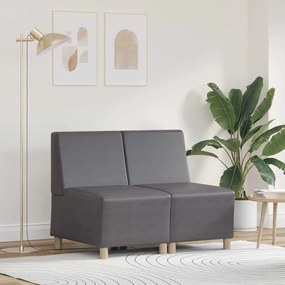 Karfa Nélküli Modularis Kanapé Egység 2 pcs Szürke