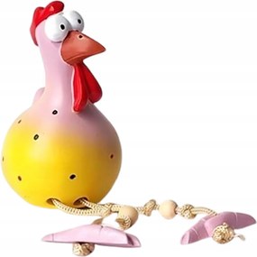 Kerámia Kerti Csirke Dekoráció