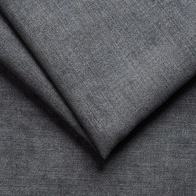 Boxspring ágy, egyszemélyes, szürke, 90x200, univerzális, SUPA