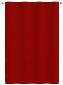 piros oxford-szövet erkélyparaván 160 x 240 cm