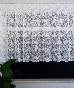 Mg Függöny sűrű 23989 Fehér 200x115cm készre szerelve M-es alagúttal