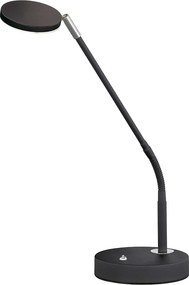 Fischer & Honsel modern asztali lámpa luna fekete fhl850156