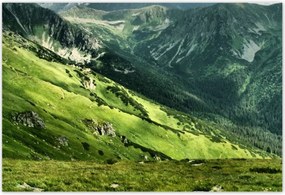 Poszterek 155x105 Tátra Lengyel hegyek Kilátás