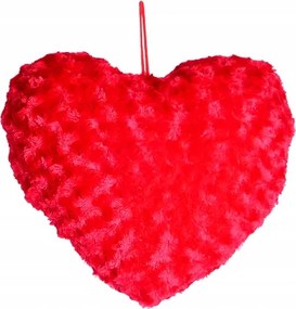 Szív párna piros Valentin nap 32cm