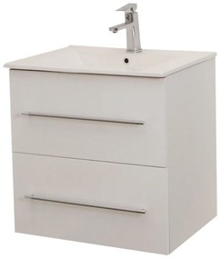 Aida fürdőszobai alsószekrény mosdóval 60 cm fehér