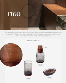 Erga Figo, mosószer adagoló, füstölt üvegbarna, ERG-08387