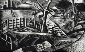 Dekoratív fali tapéta 3D hatással Építészeti táj 416x254