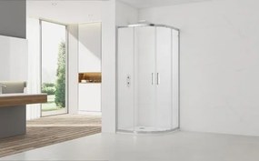 Zuhanysarok negyedkör 90x90 cm SAT TEX SATBKTEXS90