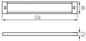 Kanlux 38120 - LED Dimmelhető bútorvilágítás érzékelővel DAXA LED/9W/24V