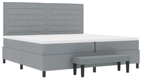 Boxspring ágy matraccal és paddal