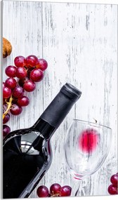 Üveg Vágódeszka 30x52 Szőlő a Konyhába