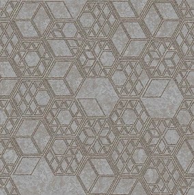 Tapéta Flizelin Geometriai Minta Négyzetek 3D