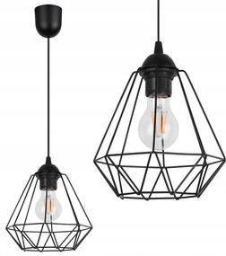 Loft Stílusú Függesztett Mennyezeti Lámpa E27