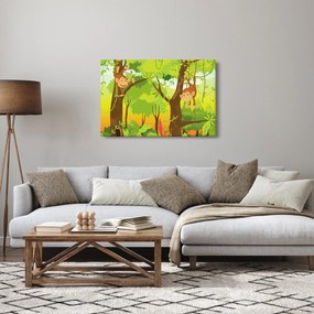 Kép - majmok (90x60 cm)